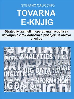 cover image of Tovarna e-knjig
